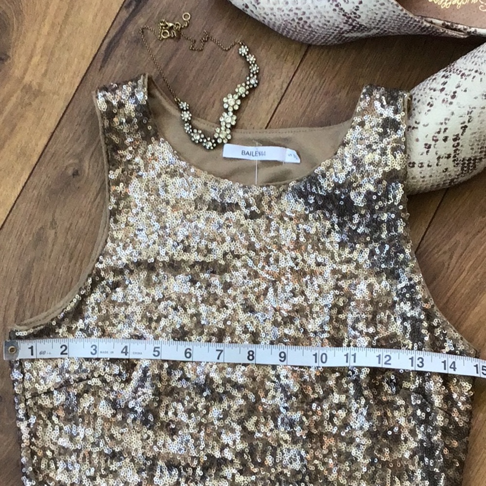 NWT BAILEY 44 SEQUINED TANK TOP - Picture 6 of 14